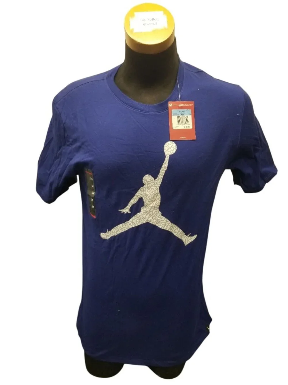 Men's Air Jordan Graphic Logo T-shirt Blue Size L NEW WITH TAGS!